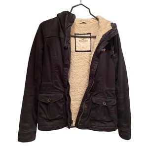Hollister Sherpa Fur Coat